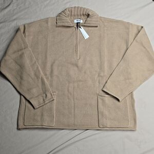 682 NWT Rumored Weekender Quarter Zip Size S/M